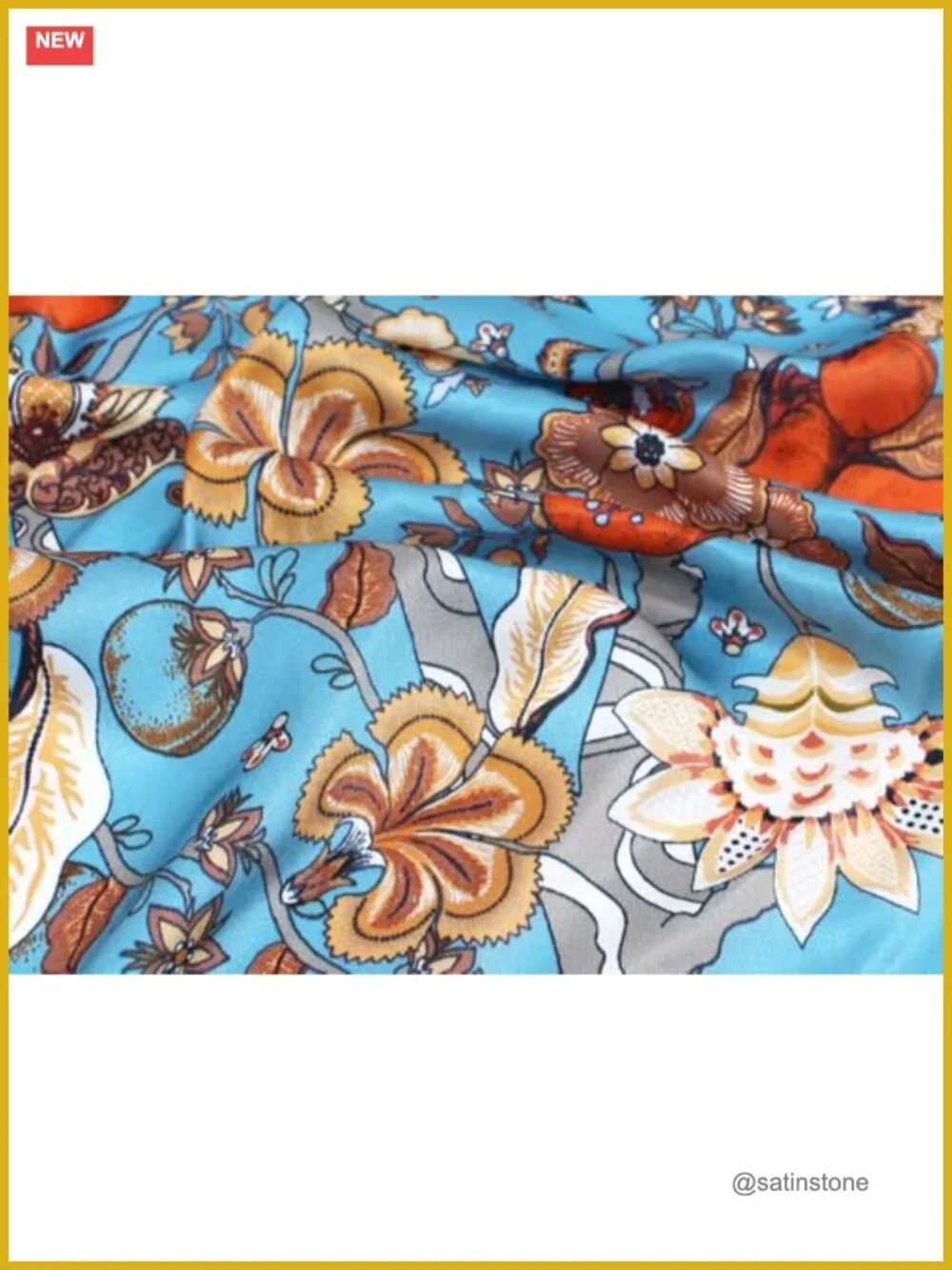 100% Mulberry Silk Scarf Women 35